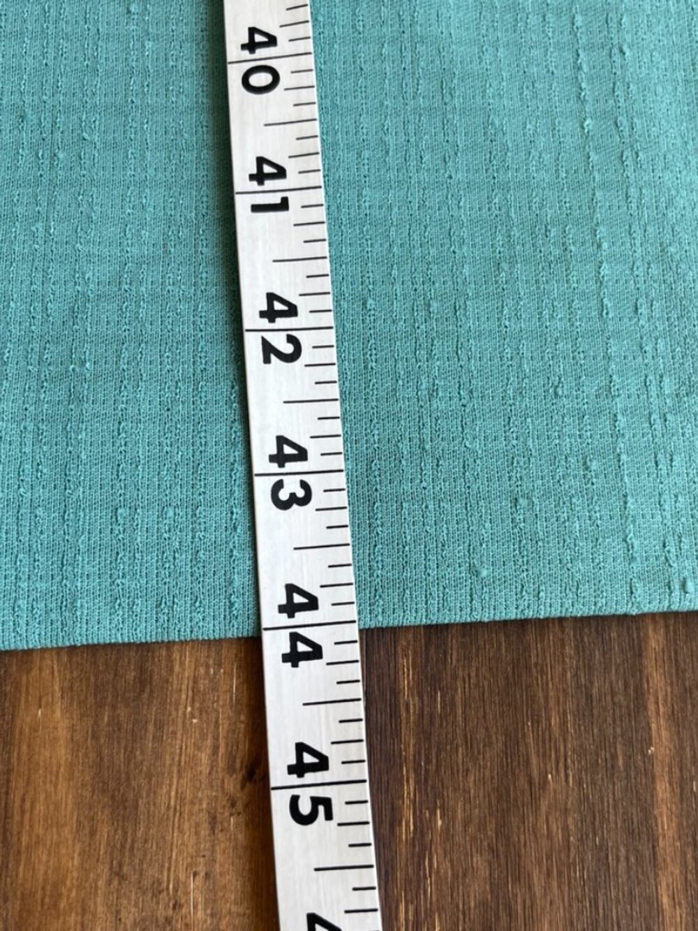 Lady Carol of NY Dress Size 20 Teal White Mod Mandarin Collar Belted Trevira NWT - Picture 13 of 13